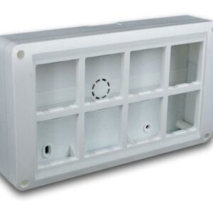 PVC GANG BOX OPEN  READYMADE  MODULAR