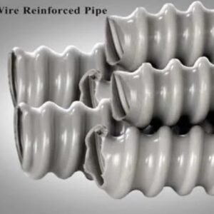 STEEL REINFORCED PVC FLEXIBLE PIPE